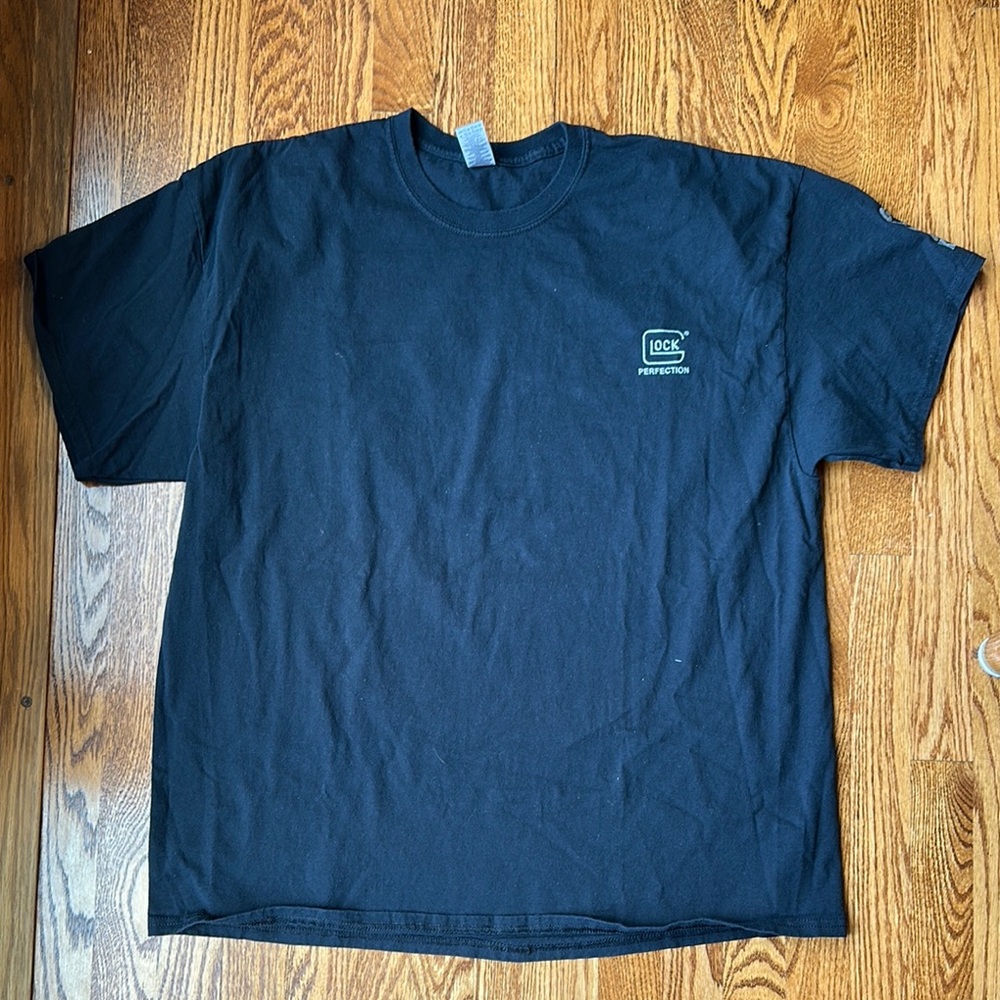 Gildan GLOCK Men's Black T-Shirt, Size 2XL